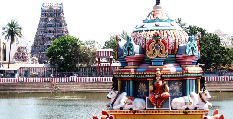 kapaleeshwarar temple Pondicherry